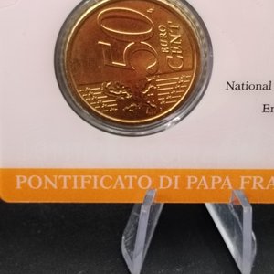Moneda 50 EuroCent Vaticano 2022 "Pontificado de Papa Francisco" - imagen 7