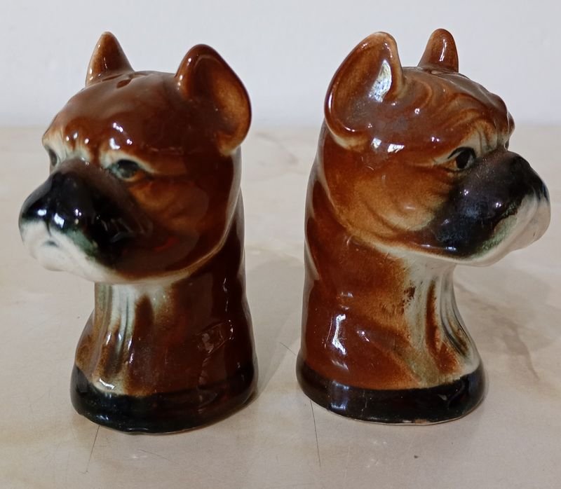 Figuritas de cerámica con forma de perro - imagen 4