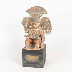 Lote anterior: Escultura Sapoteca Dios de la Renovación - Terracota
