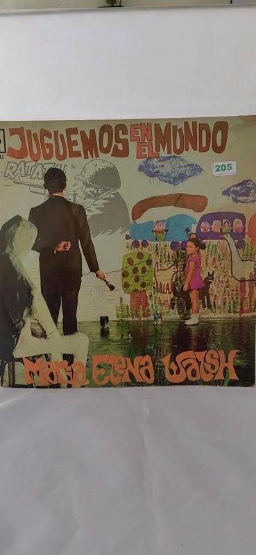 Disco de Vinilo María Elena Walsh "Juguemos en el Mundo" - imagen 1