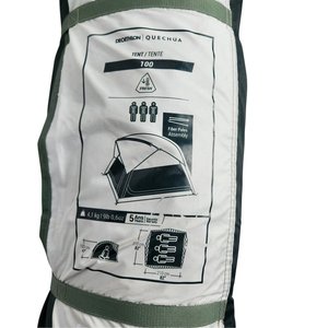 Carpa Quechua MH100 Verde Oscuro para 3 Personas - imagen 2