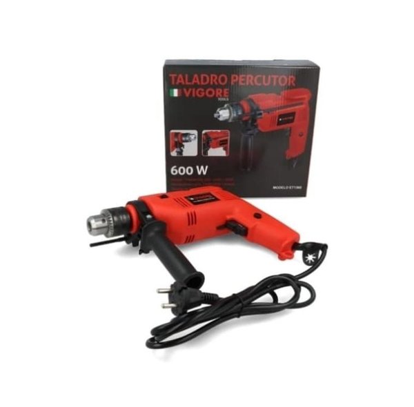 Taladro Percutor 600 W - Herramienta Eléctrica de Alta Potencia