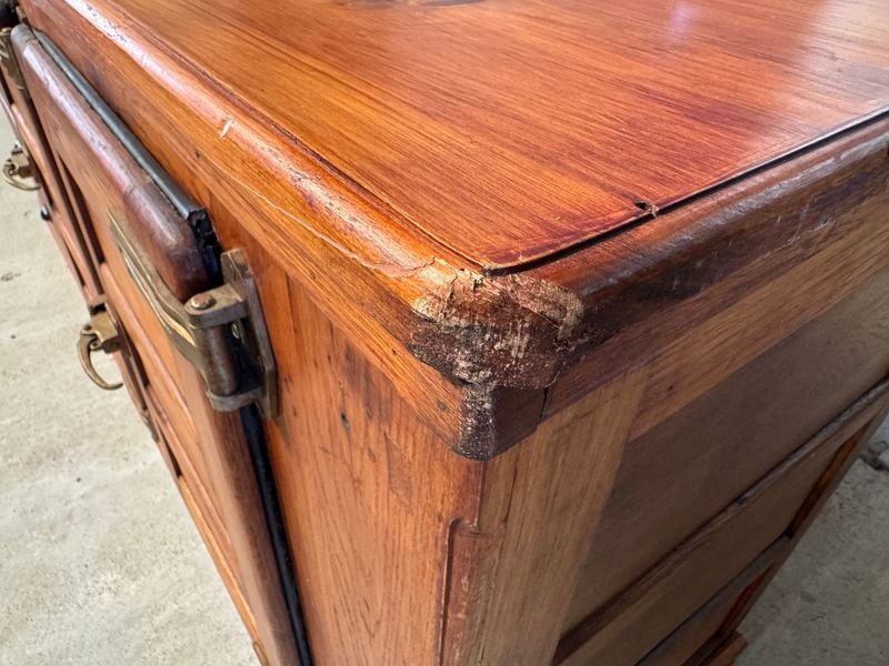 Aparador Bajo Buffet de Madera con 4 Cajones y 2 Puertas - imagen 16