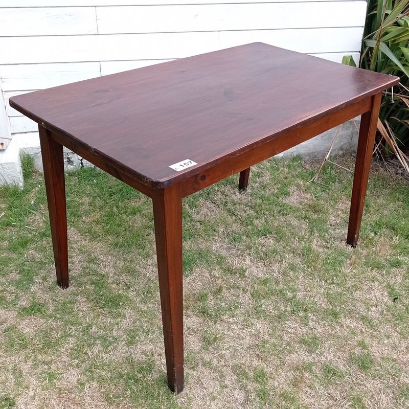 Mesa de madera rectangular para hogar - imagen 3