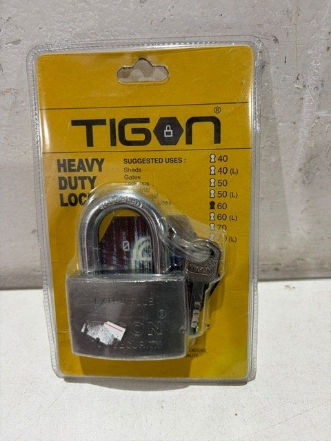 Candado Tigon Heavy Duty con Llaves
