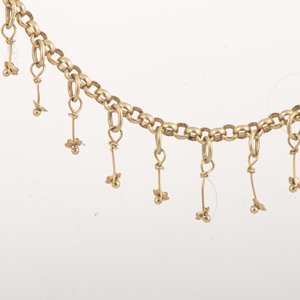 Cadena de Oro 18k con Dijes Colgantes - 44 cm - imagen 2