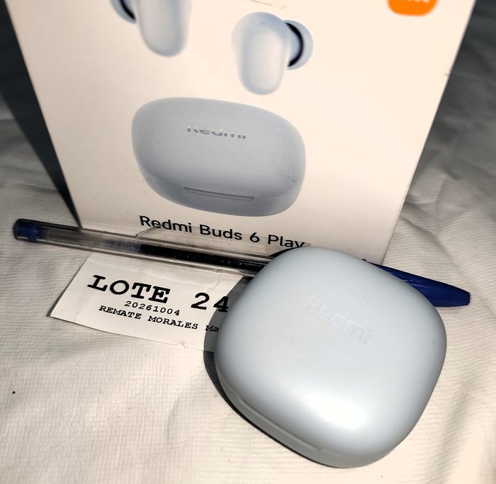 Auriculares Xiaomi Redmi Buds 6 Play Celestes Recargables Bluetooth