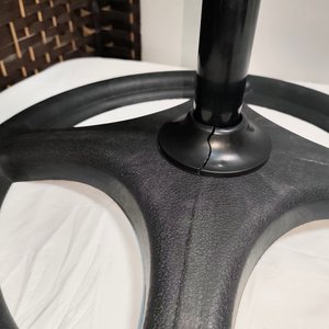 Ventilador de Pie Oscilante con 5 Paletas Metálicas Azules - imagen 4