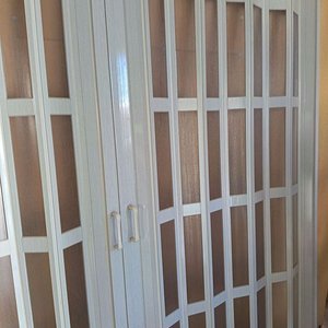 Puerta Plegable Doble Blanca 190x196 cm - imagen 2