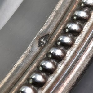 Plato para Masas Cristal y Plata Minerva con Sellos - imagen 7