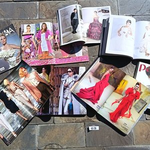 Lote de Revistas de Moda y Bodas: Hola, En Boga, Cadena, Portofem - imagen 4