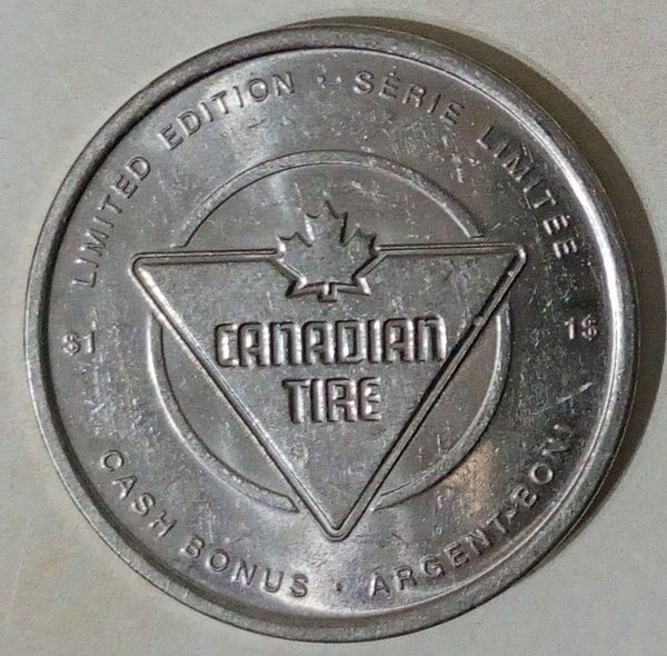 Token Coleccionable Canadian Tire $1 Dólar Edición Limitada 2010 Royal Canadian Mint - imagen 1