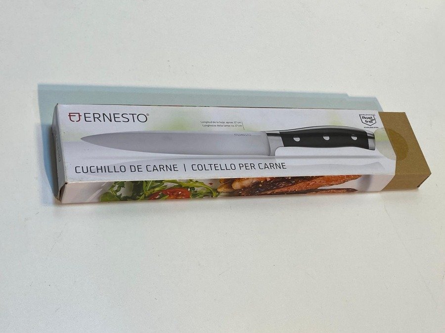 Cuchillo Ernesto de Acero Inoxidable para Carne - Hoja de 17 cm