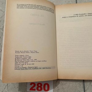 El Aviso por Mercè Company - Libro de Timun Mas, 1989 - imagen 2