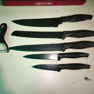 Set de 6 Cuchillos con Pelador, Marca EREASThOS - imagen 2