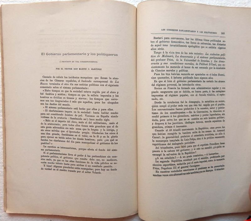 Revista Anales Del Ateneo Del Uruguay, Año IV - Tomo VIII - Marzo, 5 de 1885 - imagen 7