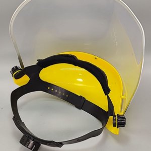 Máscara Protectora Facial Completa Amarilla Ajustable - imagen 4