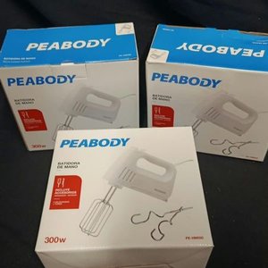 Lote anterior: Batidoras de Mano Peabody 300W Nuevas (Set de 3)