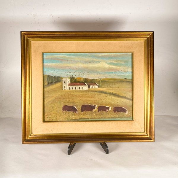 Cuadro "Estancia Hereford" Anónimo, 33x44 cm - imagen 1