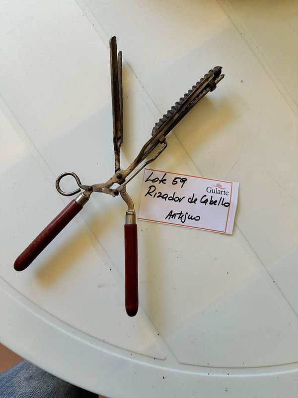 Rizadores antiguos de pelo para venta - imagen 3