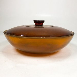 Fuente Hialina con Tapa Ámbar - 25 x 8 cm - imagen 3