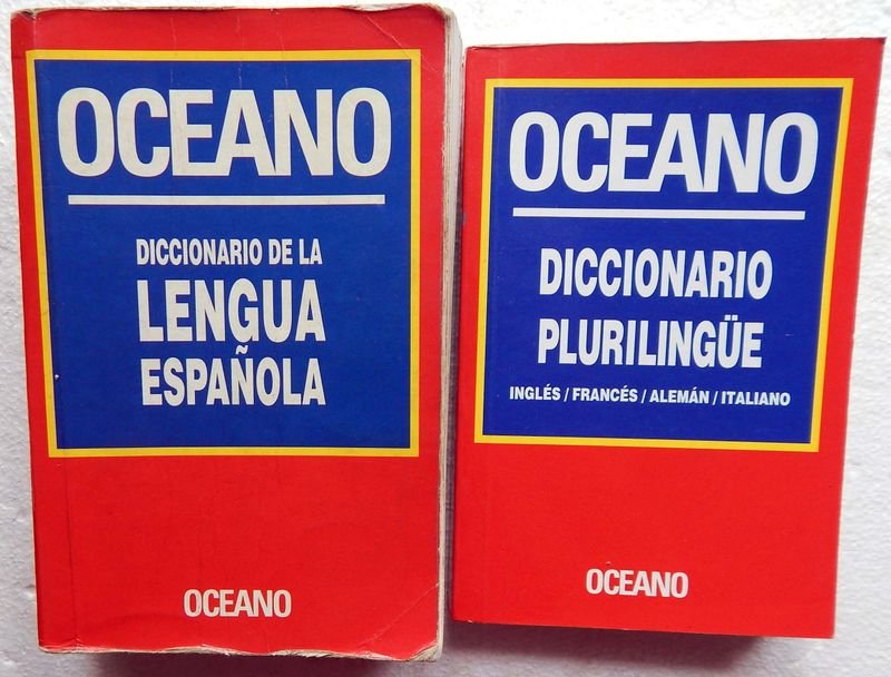 Dos Diccionarios Océano: Lengua Española y Plurilingüe