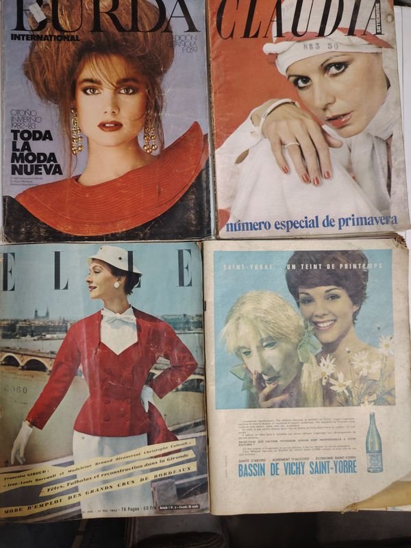 Revistas Vintage de Moda de Paris - Alta costura y tendencia ideal para coleccionistas