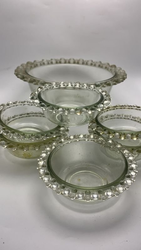 Cuencos de vidrio decorado bolitas - Accesorios para el hogar - imagen 3