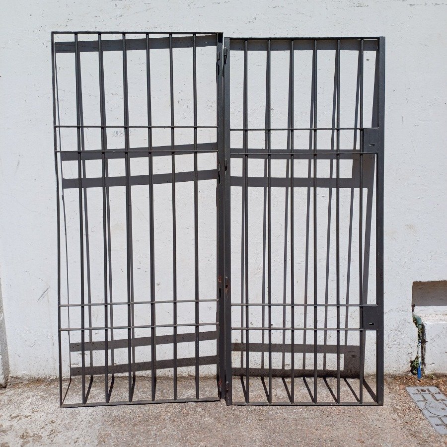 Puerta de reja y varilla en metal, medidas precisas - imagen 5