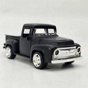 Camioneta Ford F-100 Negra a Escala - imagen 2