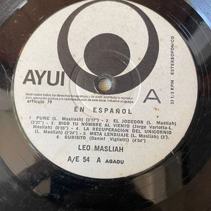 Discos de Vinilo Usados de Leo Masliah - imagen 2