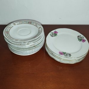 Platos porcelana para postres y tortas  - imagen 4