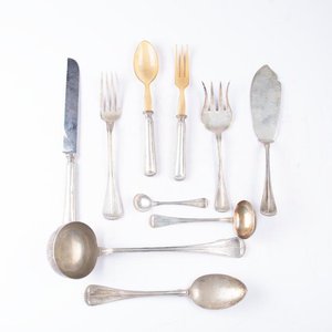 Conjunto de Cubiertos de Plata 800 - 124 Piezas - imagen 2