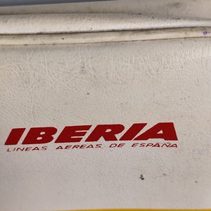 Bolso Bandolera Iberia Líneas Aéreas de España Vintage - imagen 5