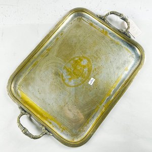 Bandeja en metal asas laterales de 46,5 x 37 cm - imagen 2