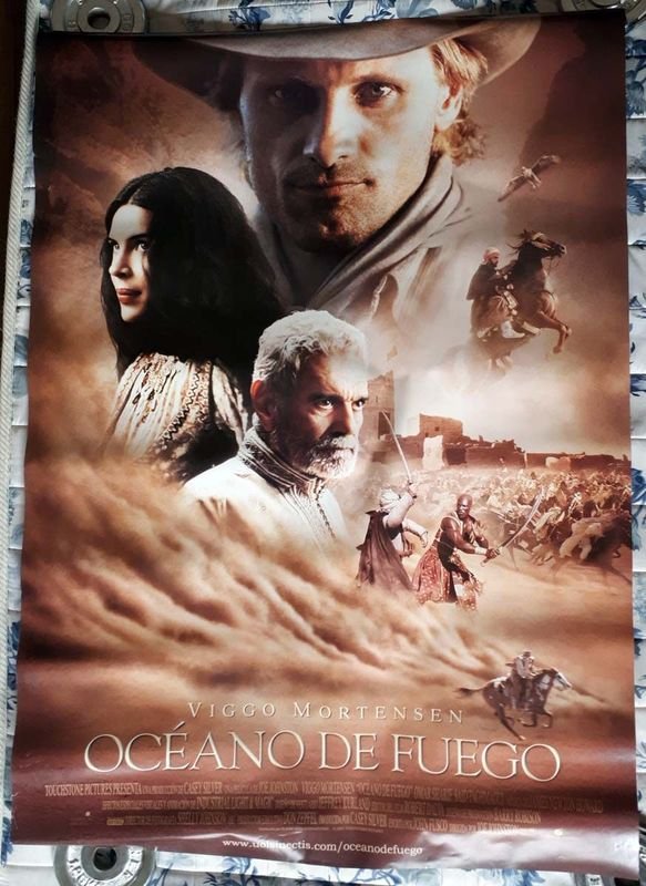 Poster Original "Océano de Fuego" (Hidalgo) con Viggo Mortensen - Año 2004