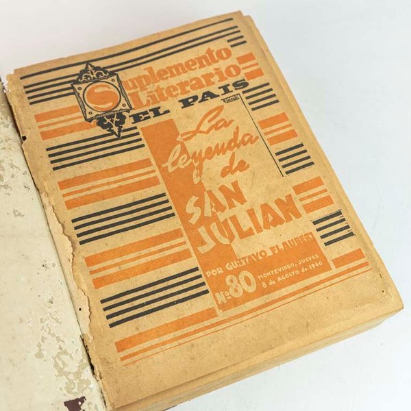 Colección Suplemento Literario El País 1940-1941 Encuadernado Tapa Dura - imagen 1