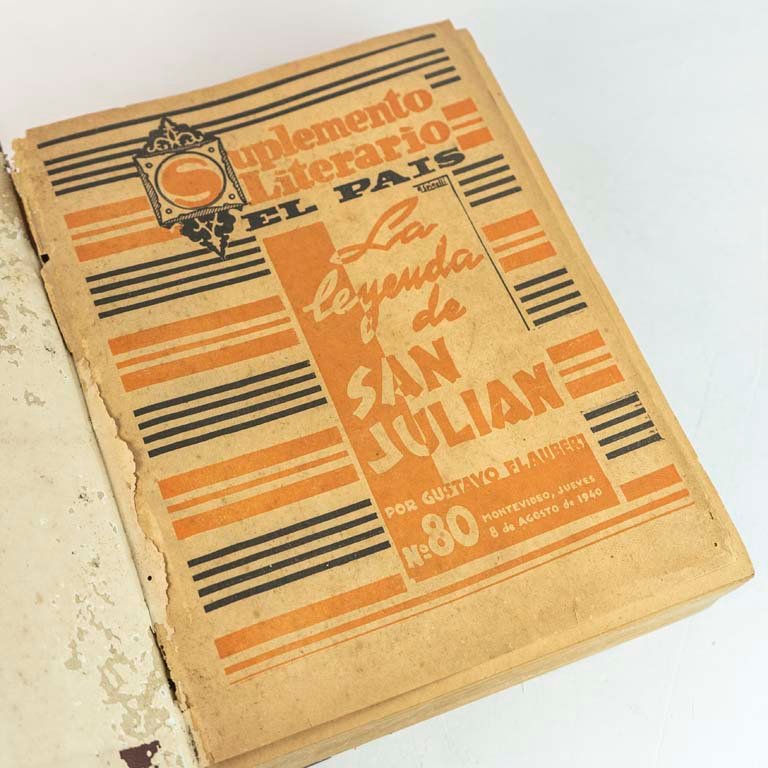 Colección Suplemento Literario El País 1940-1941 Encuadernado Tapa Dura