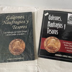 Lote siguiente: Libros "Galeones, Naufragios y Tesoros" Dedicado por Andrés López Reilly