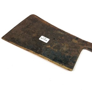 Hacha Antigua de Hierro con Mango - imagen 2