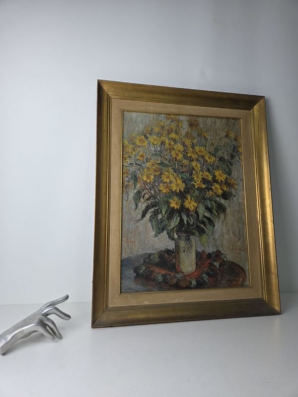 Pintura de Claude Monet enmarcada - imagen 3