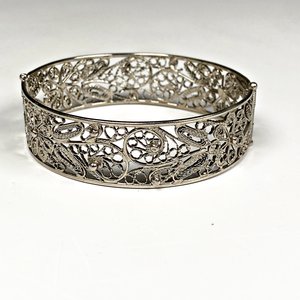 Dos Pulseras de Metal Filigrana - imagen 3