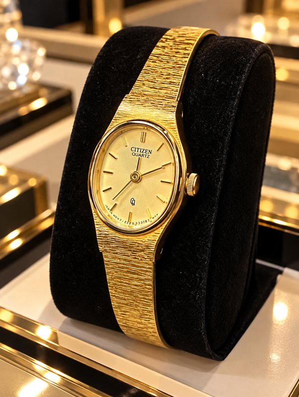 Reloj Pulsera Citizen Quartz Dorado Mujer - Elegancia Japonesa
