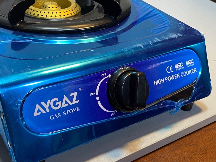 Anafe de Gas para Motor Home con Central de Bronce - imagen 4