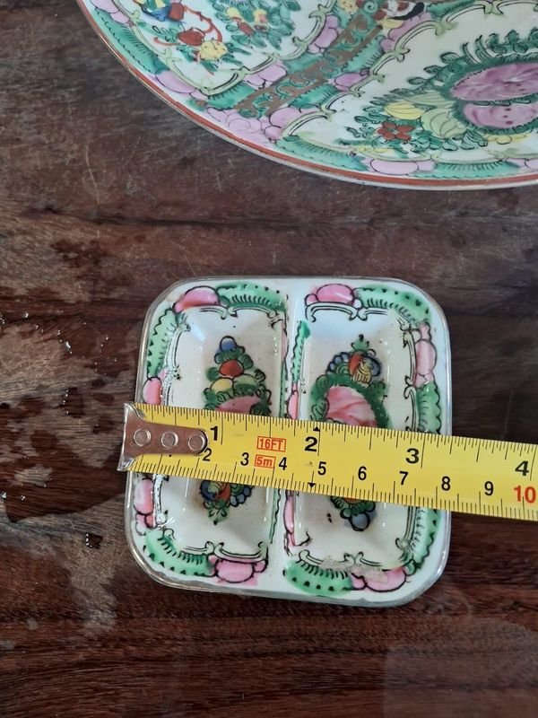 Juego de porcelana china con diseño floral - imagen 5