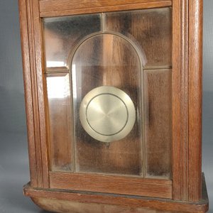 Reloj de Pared Antiguo de Madera con Carrillón, Llave y Péndulo - imagen 4