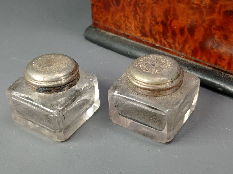 Escribanías y cajas de escritorio antiguas - imagen 9
