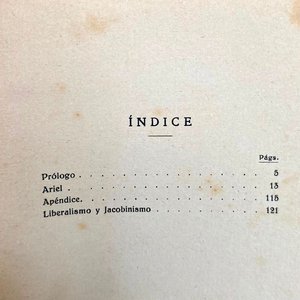Ariel: Liberalismo y Jacobinismo de José Enrique Rodó, Edición 1930 - imagen 3