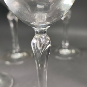 Seis Copas de Cristal con Borde Dorado - 18cm de Altura - imagen 6