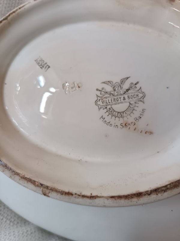 Antigua Sopera de Porcelana Villeroy & Boch Wallerfangen - Cuenca del Saar - imagen 7